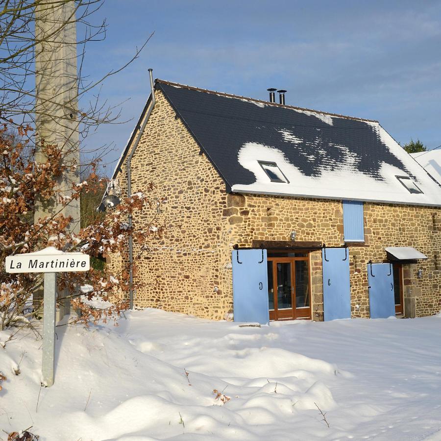 La Martiniere Villa Saint-Aubin-Fosse-Louvain Eksteriør billede